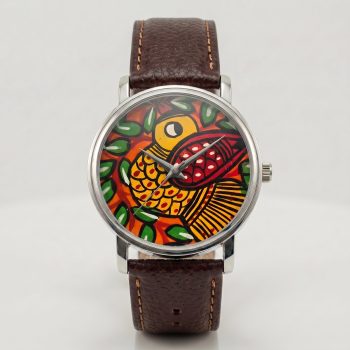 BIHANGO |  Midnapore pattachitra Bird Mofit Watch by Narion Watch