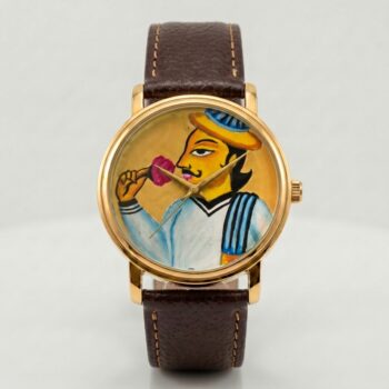 BABUMOSAI | Hand Painted Bengali Babu Watch by Narion Watch