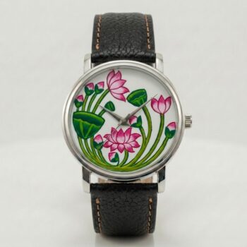 PUSKAR | Hand Painted Lotus Watch by Narion Watch